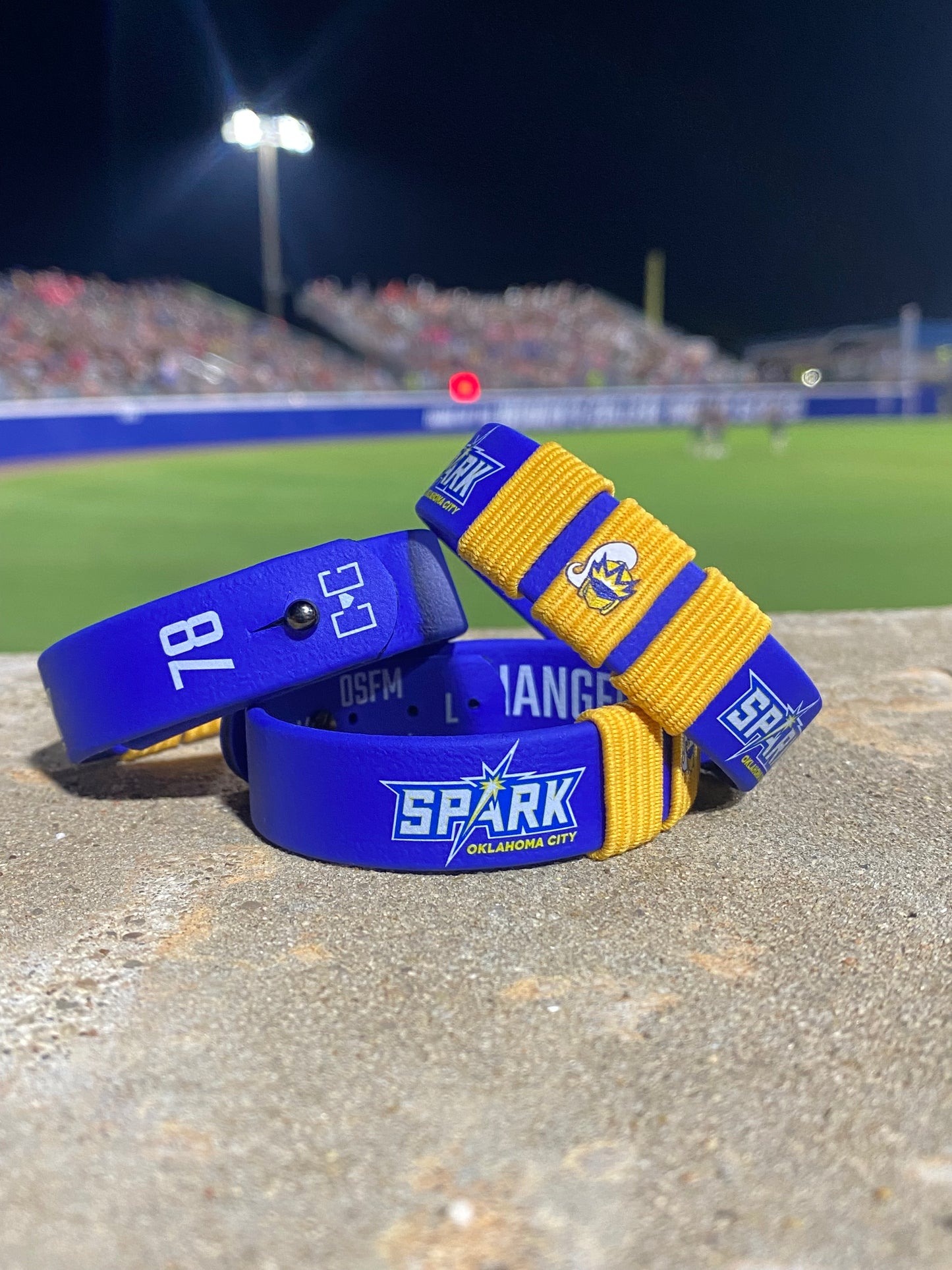 OKC Spark All-Star Know Outs Wristband