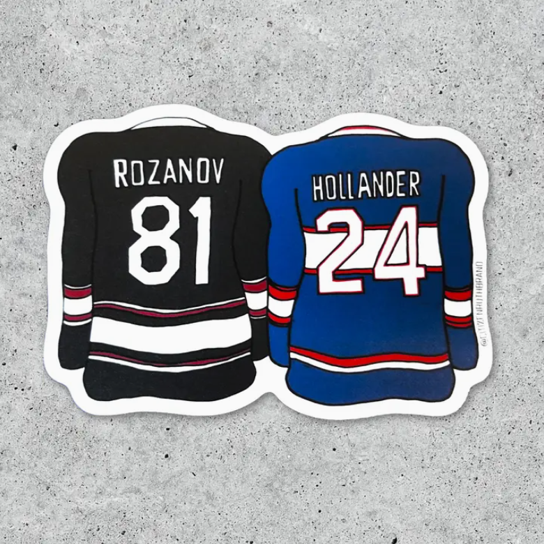 Heated Rivalry - Jersey Sticker