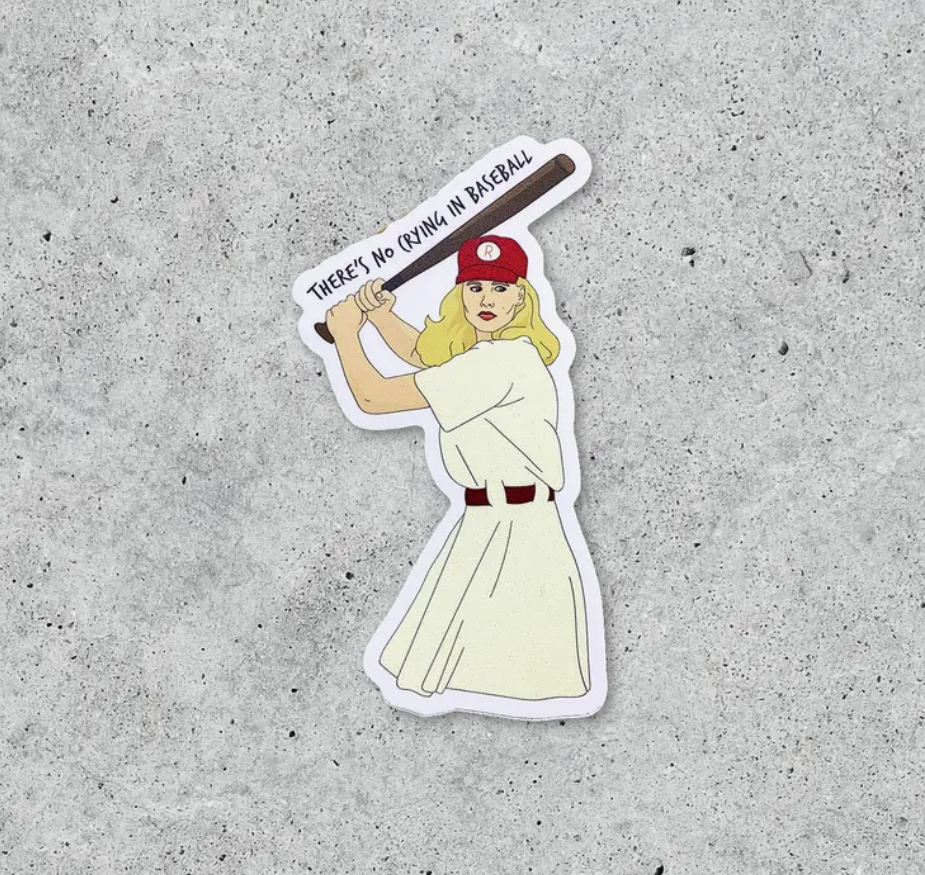A League of Their Own Sticker
