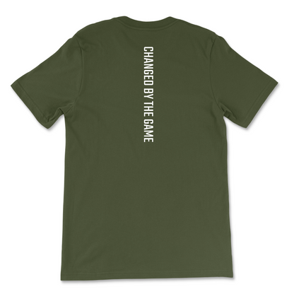 CHANGED BY THE GAME Pocket Logo T-Shirt