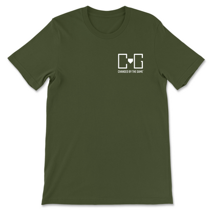 CHANGED BY THE GAME Pocket Logo T-Shirt