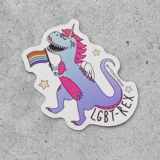 LGBT-Rex Sticker