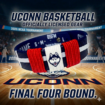 UCONN Basketball Wristband