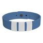 Steel Blue/White Starter Know Outs Wristband